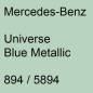 Preview: Mercedes-Benz, Universe Blue Metallic, 894 / 5894.